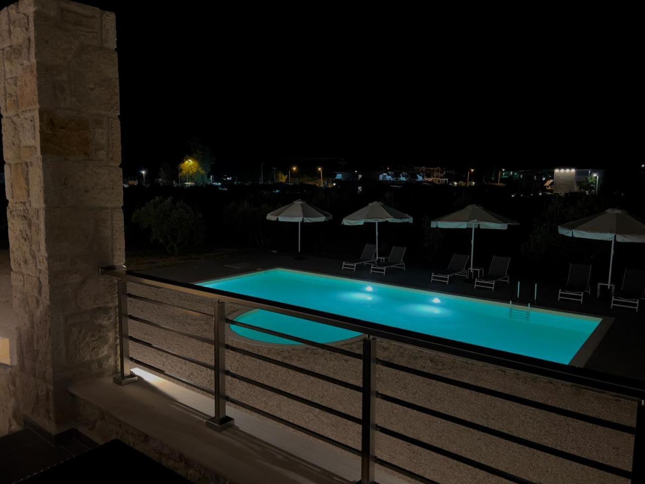 Eleonas Suites Sarti Bagian luar foto